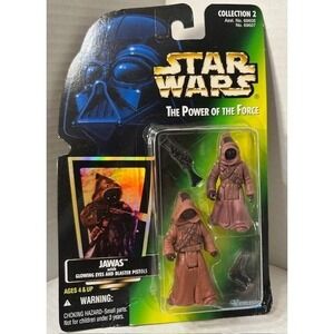 Star Wars Vintage 3 Jawas ,Garindon(Long Snoot), Admiral Ackbar Figures Lot New